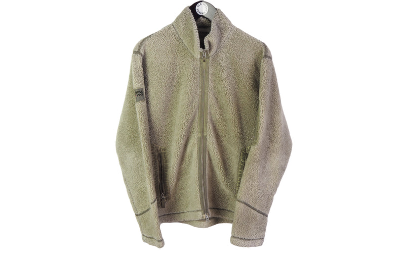 Vintage Think Pink Fleece Full Zip Medium / Large brown full zip 90's outdoor sweater