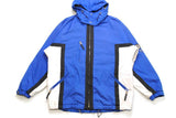 vintage BOGNER by GOAN THYLLMAN men's Jacket Size L authentic ski blue jacket winter silk linning multipocket rare retro 90s 80s Germany