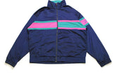 vintage FILA men's track jacket SIZE L authentic blue athletic rare retro rave hipster 90s 80s bomber streetwear clothing unisex oversized