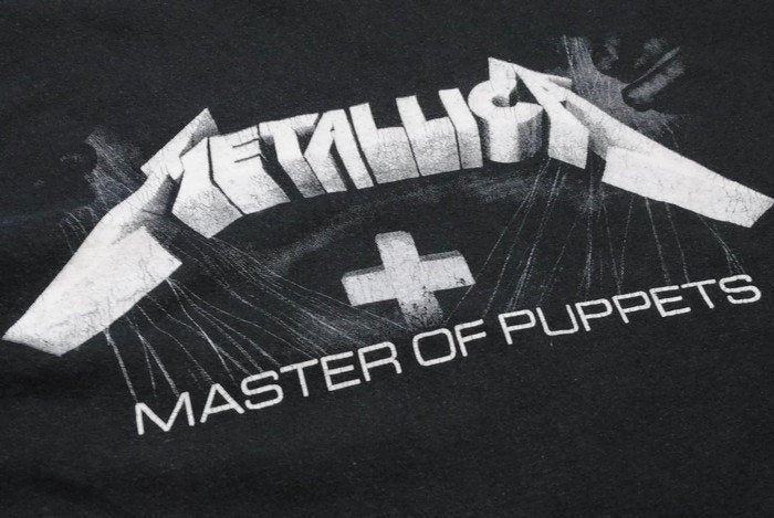 Vintage Metallica Master of Puppets 2002 Tour T-Shirt