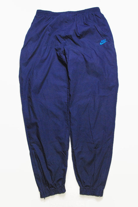 NIKE Boys Tracksuit Trousers 13-14 Years XL Navy Blue Polyester, Vintage &  Second-Hand Clothing Online