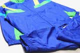 vintage FILA track suit acid color Size XXL oversized retro hipster sport clothing rave 90s 80s authentic rare mens large blue stylish style