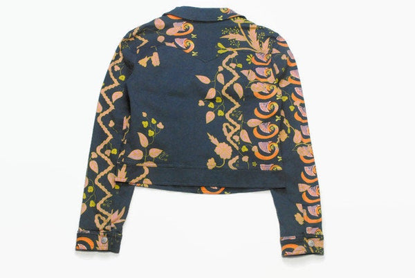 Vintage Christian Lacroix Jean Jacket Women's 38