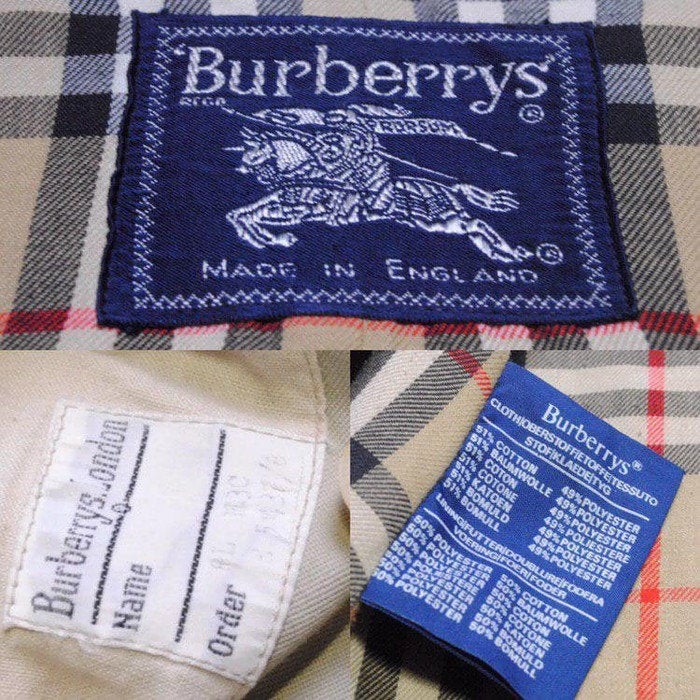 Vintage Burberrys Trench Coat Large