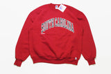 vintage SOUTH CAROLINA Russell Athletic New with Tags authentic big logo sweatshirt Size L/Xl made in USA red oversized retro hipster 90s 80