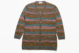 vintage MISSONI SPORT made in Italy Size 42 women's authenitc knitted sweater oversized 90s 80s retro hipster rare streetwear luxury rainbow