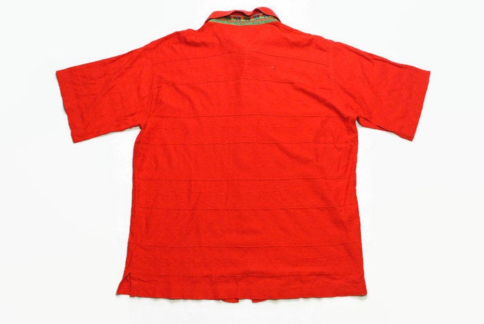 Vintage Carlo Colucci Short Sleeve Shirt Large