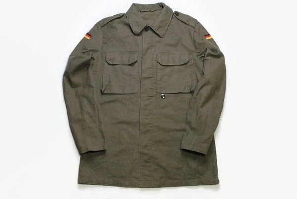vintage 1988 Marquardt & Schulz German Dutch Military Jacket ARMY olive Parka green Coat khaki clothing combat retro urban Style streetwear