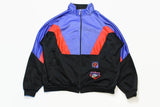 vintage NIKE Sports and Fitnes Oregon World Campus authentic track jacket men Size XXL purple retro rave hipster athletic 90s 80s streetwear