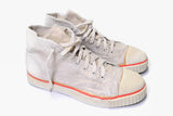 vintage 50s BASKETBALL SHOES authentic gray trainers sneakers Size FR42 men's rare retro sport athletic boots 90s 80s classic hipster keds