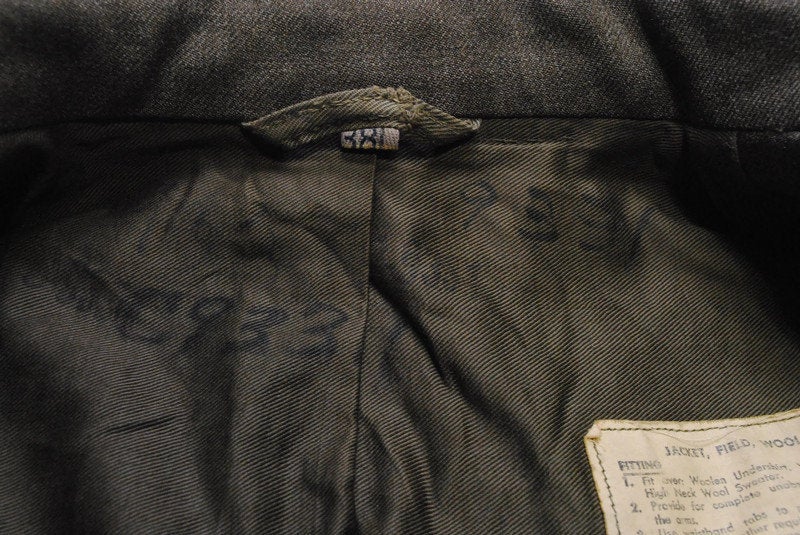 Vintage USA Army Wool Field Jacket 1944 Small / Medium