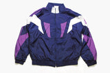 vintage ADIDAS ORIGINALS men's track jacket Size S authentic purple blue unisex retro rave hipster 90s 80s suit streetwear clothing athletic