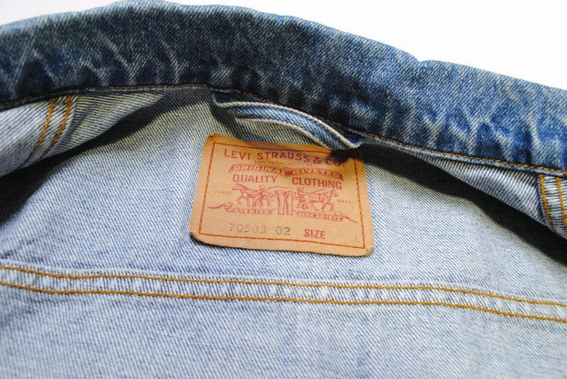 Vintage Levis Jean Jacket Large