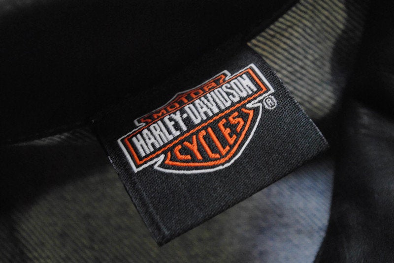 Vintage Harley Davidson Jean Jacket Medium