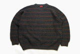 vintage EXAMPLE by MISSONI Size S men's authenitc knitted sweater oversized 90's 80's retro hipster streetwear luxury rainbow unisex jumper