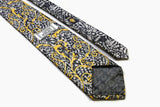 vintage GIANNI VERSACE men's 100% silk Tie made in Italy luxury pattern necktie retro beautiful print gold silver gift for men accessories