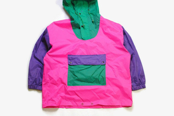 Vintage Goodtime Anorak Raincoat Jacket Medium