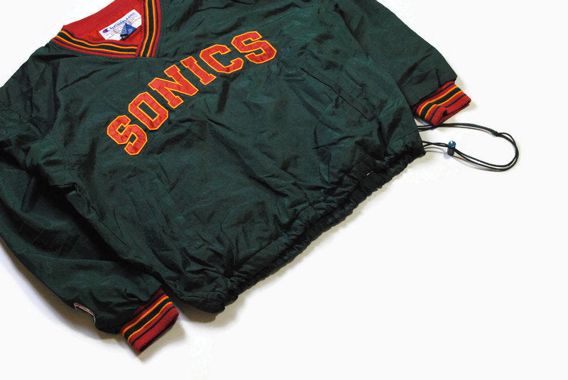 Vintage Sonics Seattle Champion Windbreaker Sweatshirt