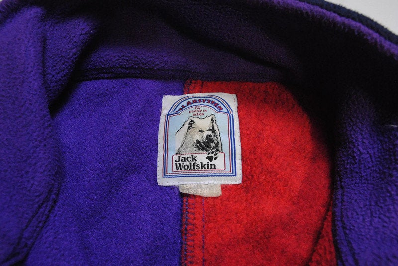 Vintage Jack Wolfskin Fleece Large
