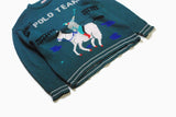 Vintage Broadway Polo Team Sweater Medium