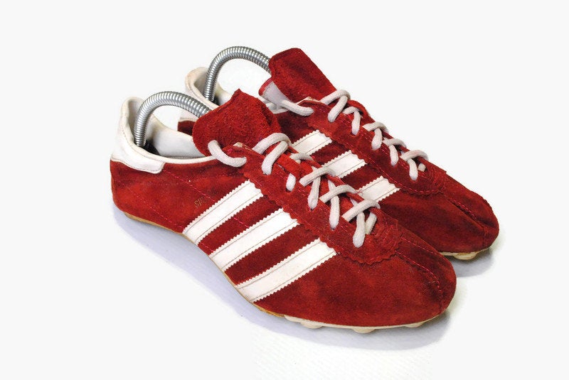 vintage ADIDAS SPUTNIK retro running shoes red made in USSR sssr 80s sneakers men's mega rare boots athletic 80s classic sport collection