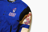 Vintage Completo USA Los Angeles Varsity Bomber Jacket Large