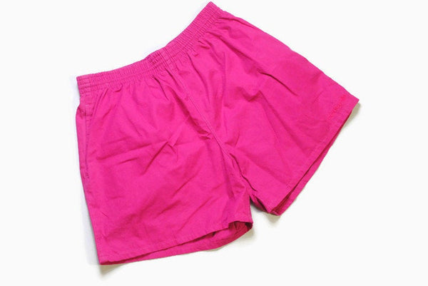 vintage ADIDAS ORIGINALS pink track shorts Size L brand three strips authentic 90s 80s suit sport made in Yugoslavia activewear men's outfit