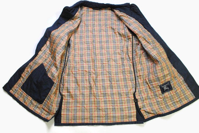 Vintage Burberrys Quilted Jacket Women's Medium