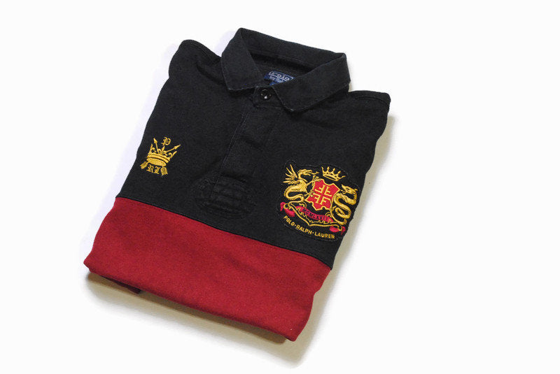 Vintage Polo By Ralph Lauren Rugby Shirt Medium