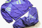 vintage ADIDAS ORIGINALS track suit purple color Size M oversize retro hipster sport clothing rave 90's 80's authentic men's unisex bright