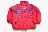 vintage FILA SKI Team Italia Jacket Thermore Energy Saving Entrant Coat Jumpsuit authentic 90s 80s retro hoodie acid colorway snowboarding.