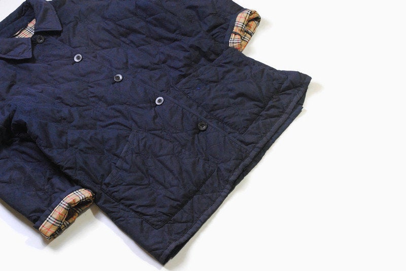 Vintage Burberrys Quilted Jacket Women's Medium