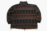 vintage CLUB NAVY Fleece Sweatshirt Size XXL mens authenitc brown oversize unisex rave 90s 80s retro hipster sweater rare streetwear sport