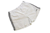 vintage ADIDAS ORIGINALS track shorts SIZE L white/black brand three strip authentic 90s suit sport Germany style activewear summer athletic