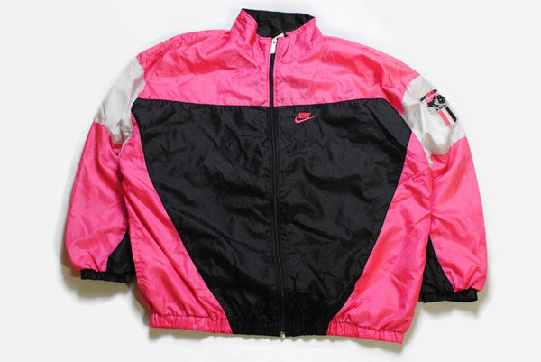 vintage pink nike windbreaker