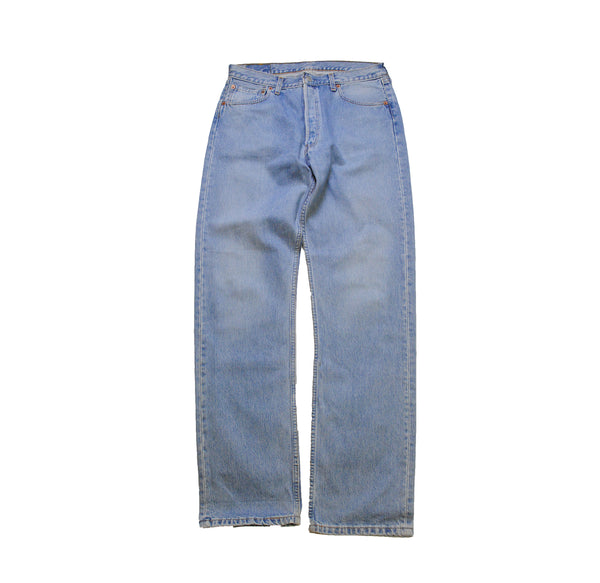 vintage LEVIS 501 JEANS authentic men's Blue Jean Pants Size W 34 L 34 trousers retro classic work wear 90s 80s denim old school USA style