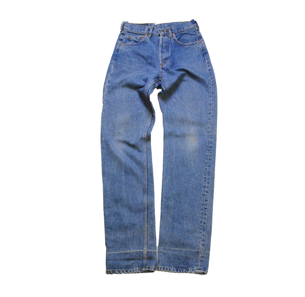 vintage LEVIS 501 JEANS authentic men's Blue Jean Pants Size W 31 L 34 trousers retro classic work wear 90s 80s denim old school USA style