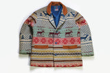 vintage SPECTATOR men's Boho style Coat Jacket Size M authentic Retro rare hipster wear front pockets 90s 80s heavy bright clothes button upVintage Spectator Coat Medium / Large