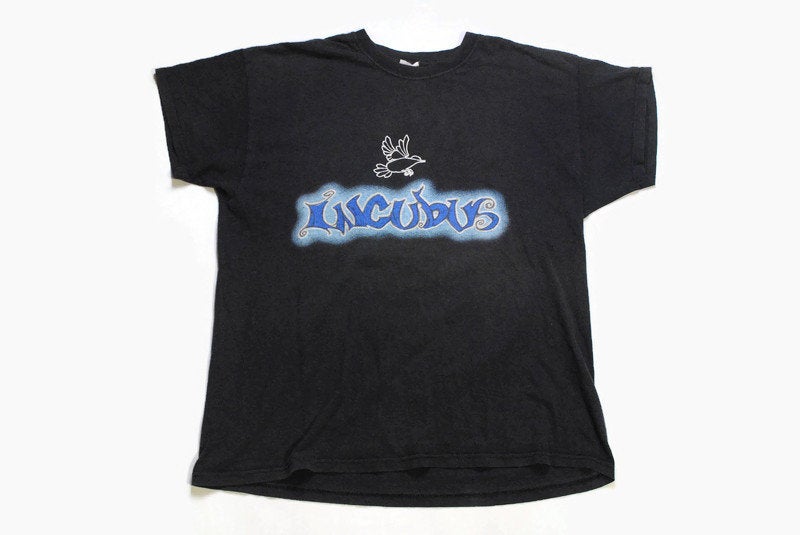 vintage INCUBUS t-shirt World Tour 90s black Size L/XL rare retro deadstock hipster authentic tour shirt top big logo 90s 00s band concert