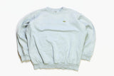vintage LACOSTE CHEMISE basic sweatshirt Size 7 M/L men's streetwear retro rave hipster wear authentic 90's 80's cotton casual style sweater