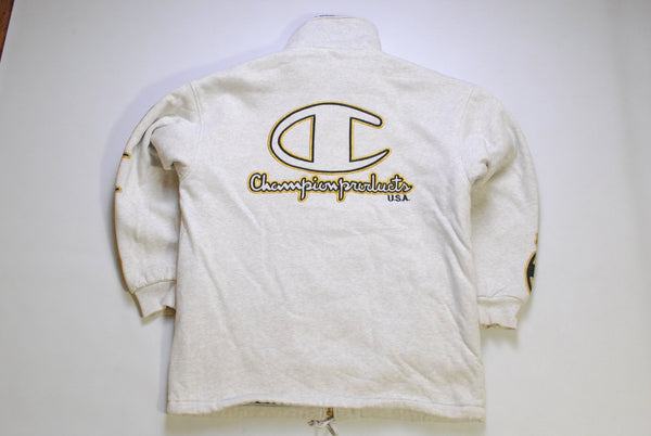 Vintage Champion USA Zip Sweatshirt Medium