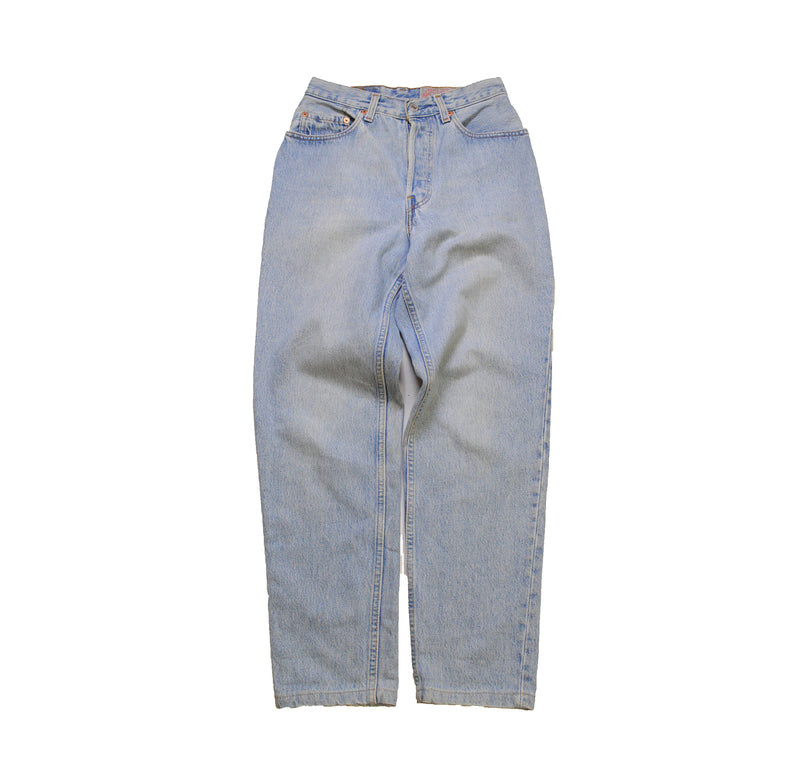 vintage LEVIS 901 JEANS authentic men's Blue Jean Pants Size W 28 L 32 trousers retro classic work wear 90s 80s denim old school USA style